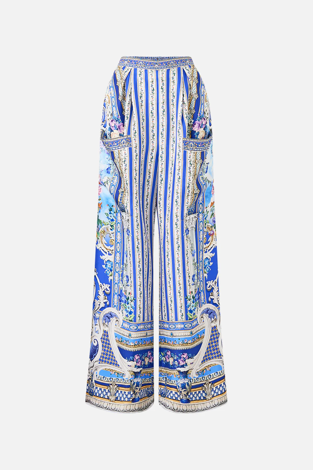 WIDE LEG TROUSER WITH FRONT POCKETS OTTOMAN OPULENCE - Image 3