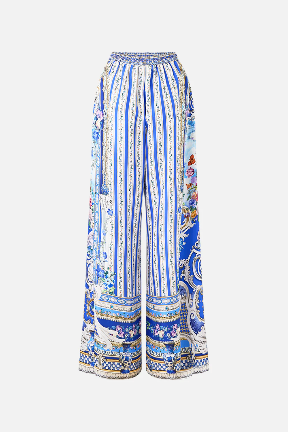 WIDE LEG TROUSER WITH FRONT POCKETS OTTOMAN OPULENCE - Image 6