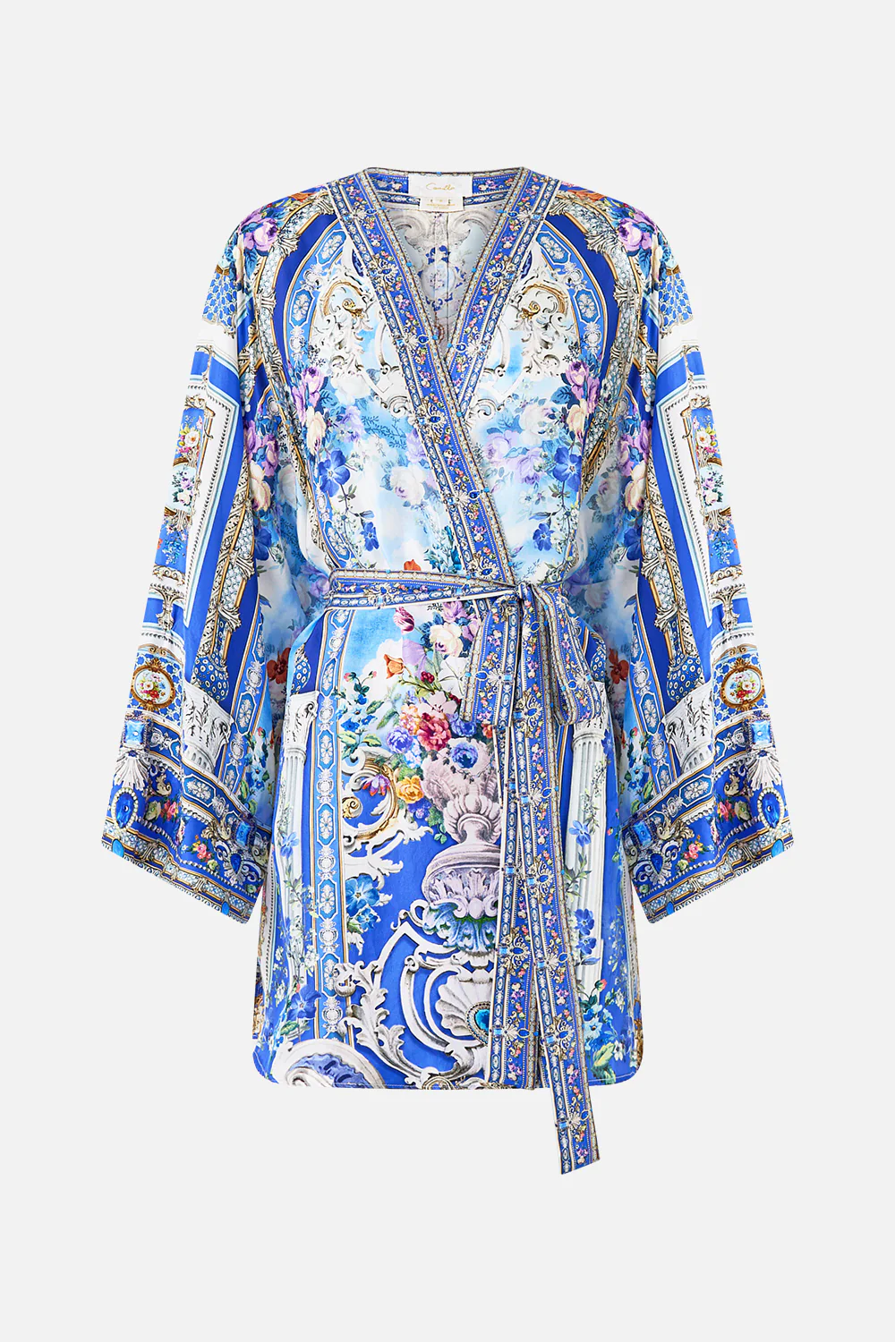 SHORT KIMONO WRAP OTTOMAN OPULENCE - Image 3