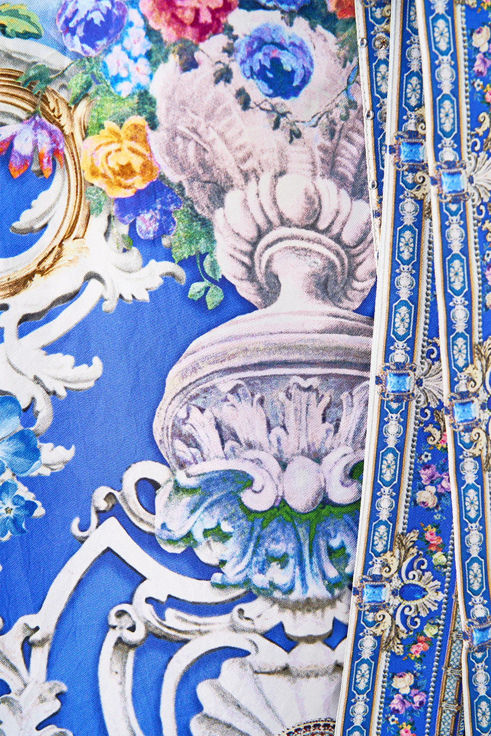 SHORT KIMONO WRAP OTTOMAN OPULENCE - Image 8