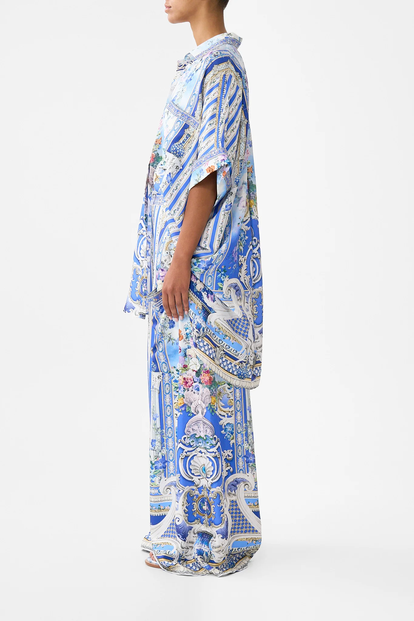 OVERSIZED POCKET TUNIC OTTOMAN OPULENCE - Image 4