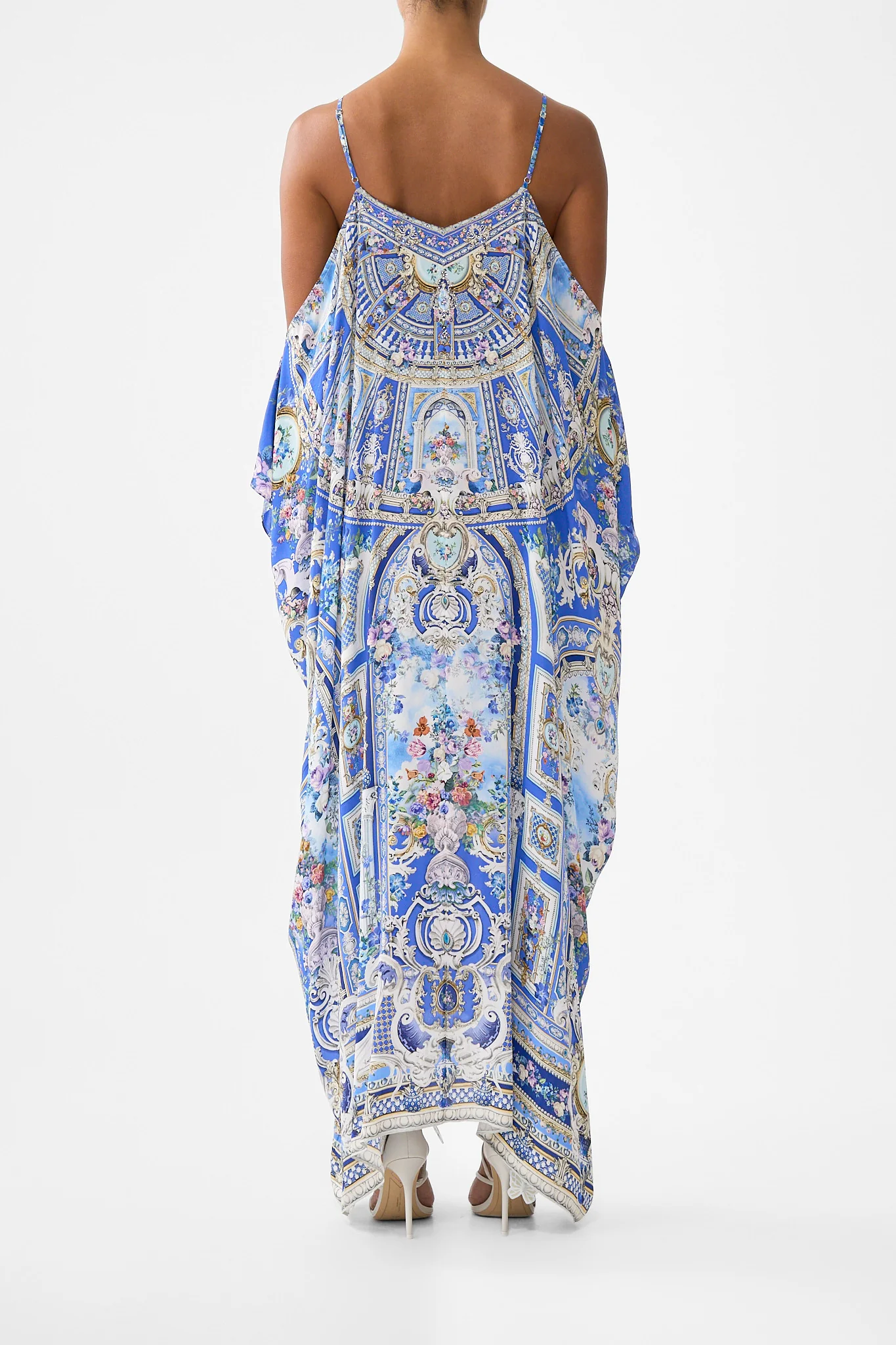 DROP SHOULDER STRAP KAFTAN OTTOMAN OPULENCE - Image 2