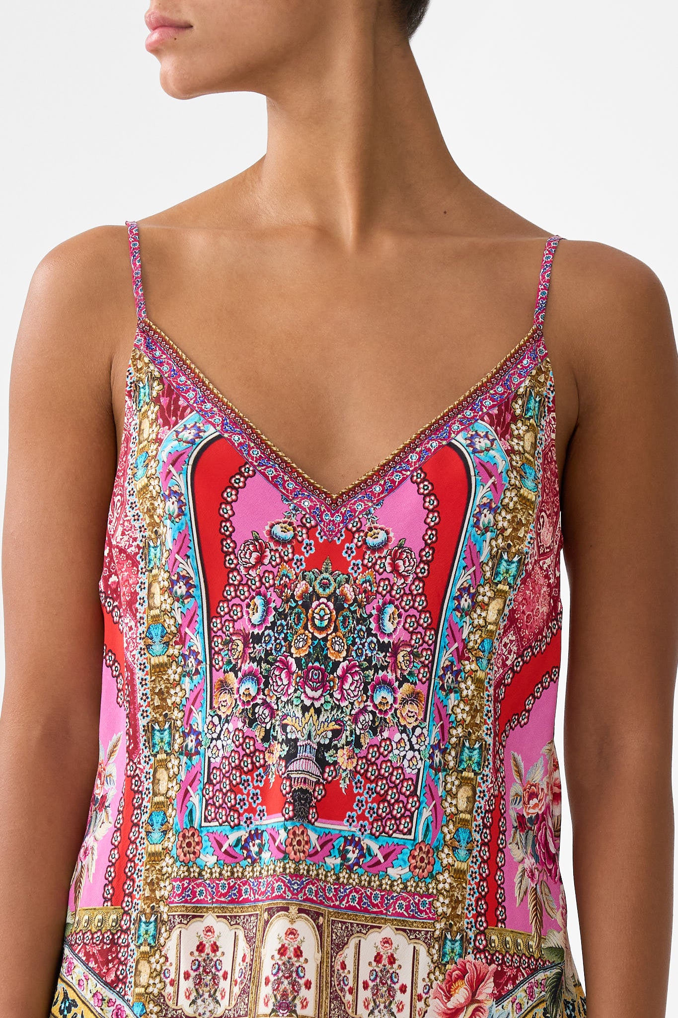 V-NECK BIAS CAMI HEIRLOOM EMPIRE - Image 6
