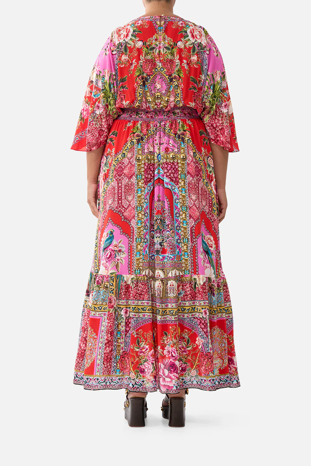 WAISTED DRESS WITH HEM RUFFLE HEIRLOOM EMPIRE - Image 10