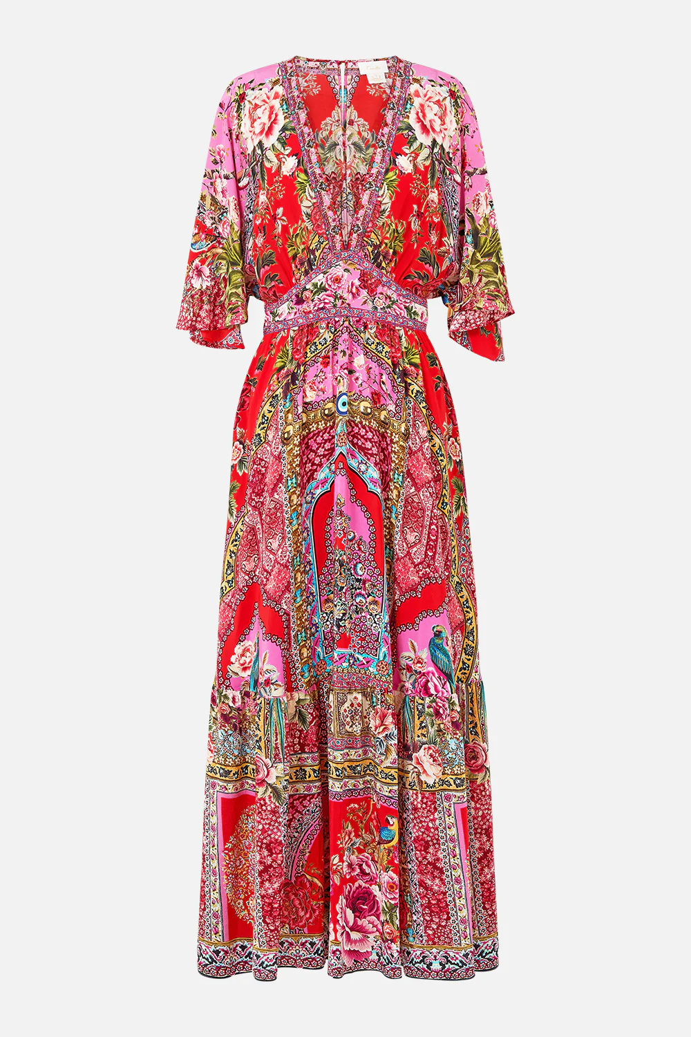 WAISTED DRESS WITH HEM RUFFLE HEIRLOOM EMPIRE - Image 3