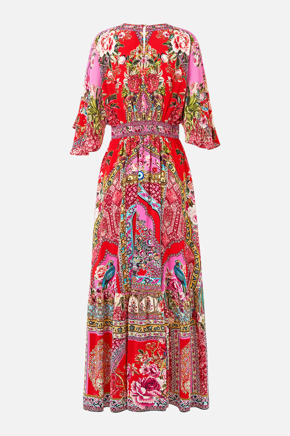 WAISTED DRESS WITH HEM RUFFLE HEIRLOOM EMPIRE - Image 7