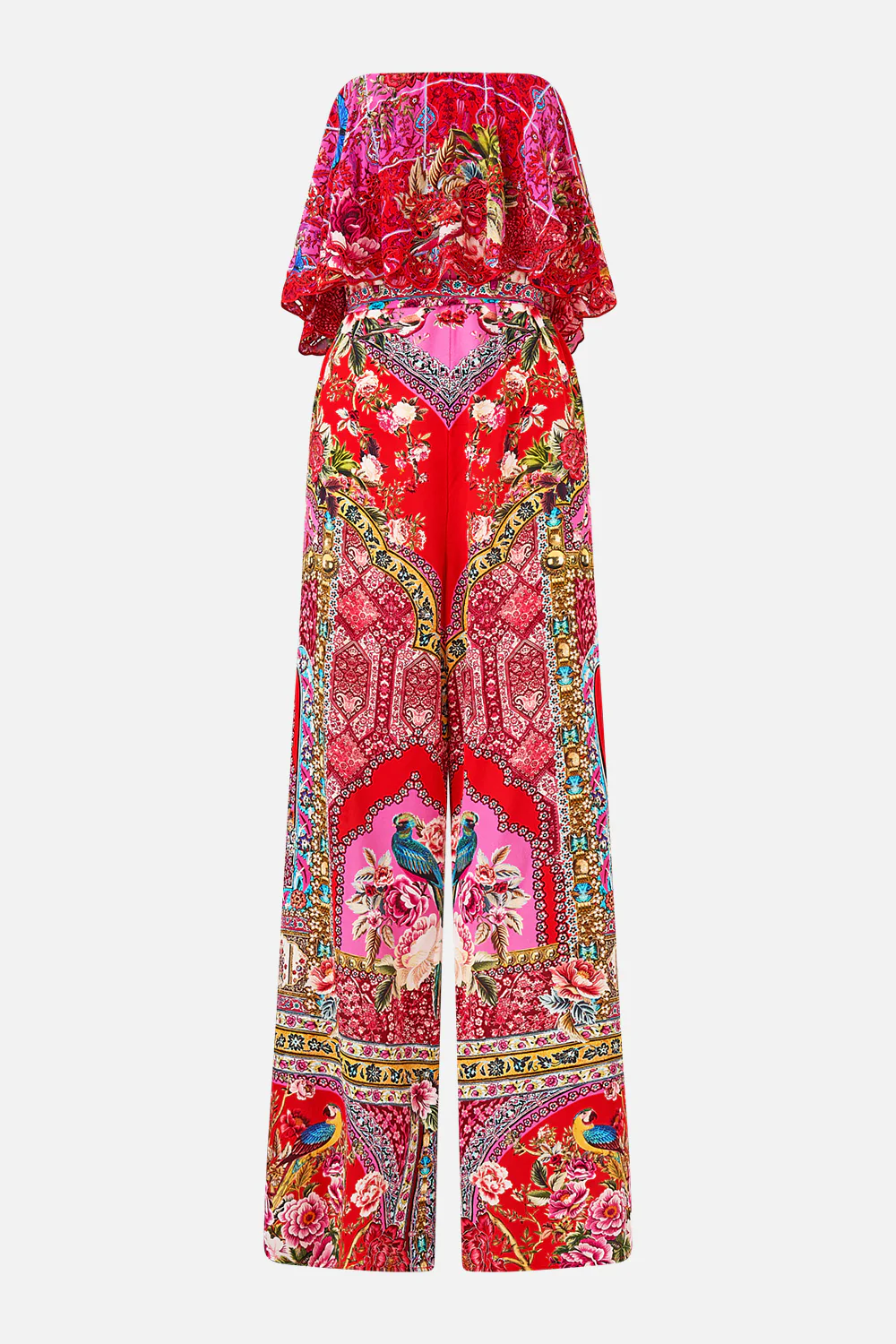 STRAPLESS JUMPSUIT WITH FRILL HEIRLOOM EMPIRE - Image 3
