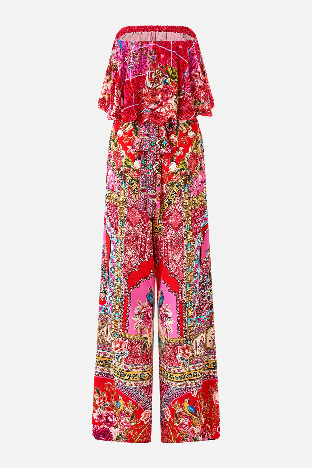 STRAPLESS JUMPSUIT WITH FRILL HEIRLOOM EMPIRE - Image 6