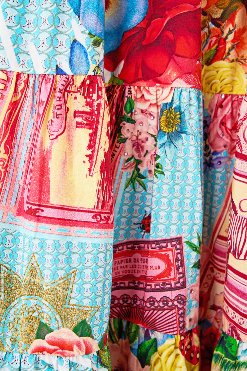 JERSEY SPLICED TIERED SKIRT PAPERS AND CURIOUS CAPERS - Image 9