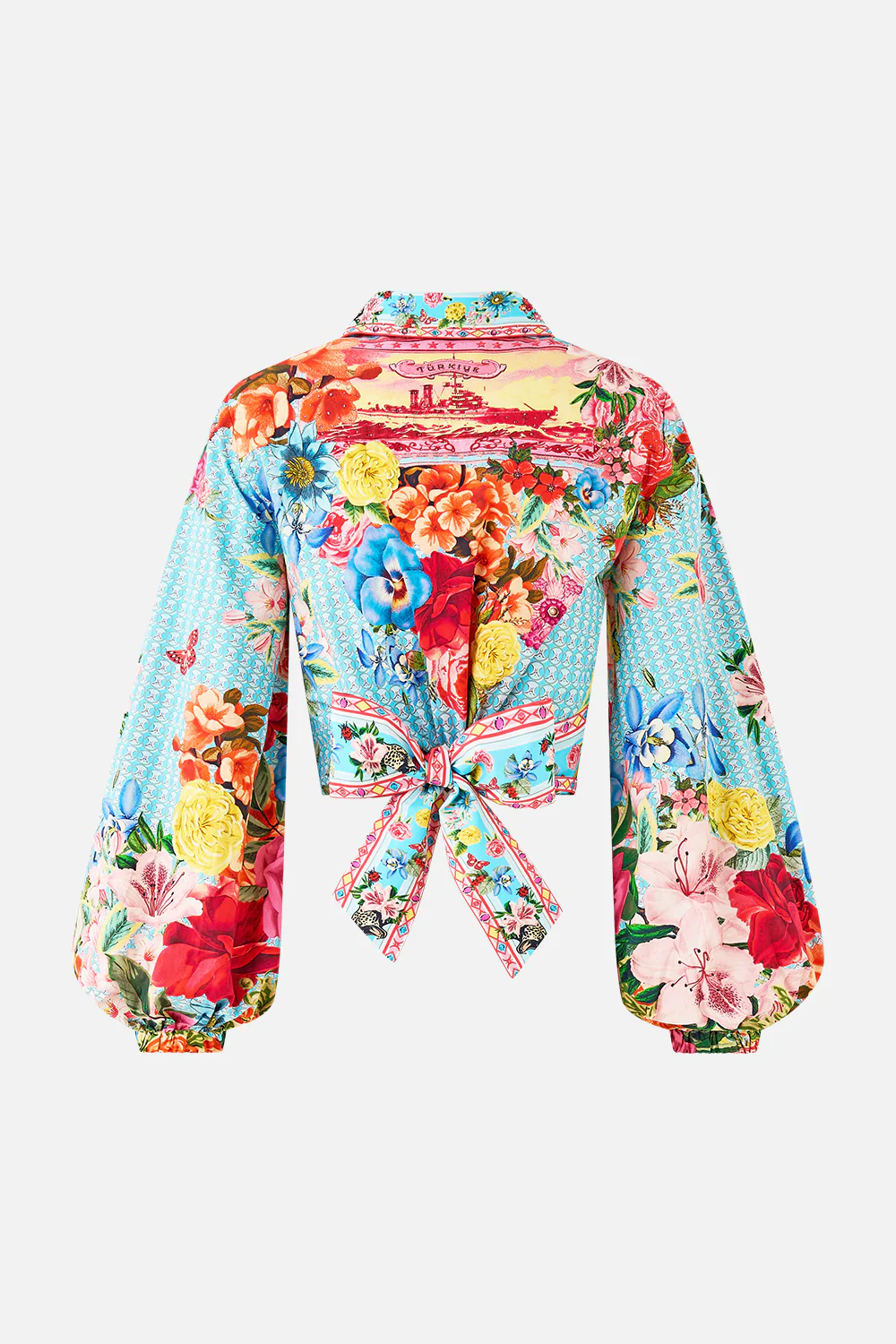 CROPPED WRAP SHIRT PAPERS AND CURIOUS CAPERS - Image 7