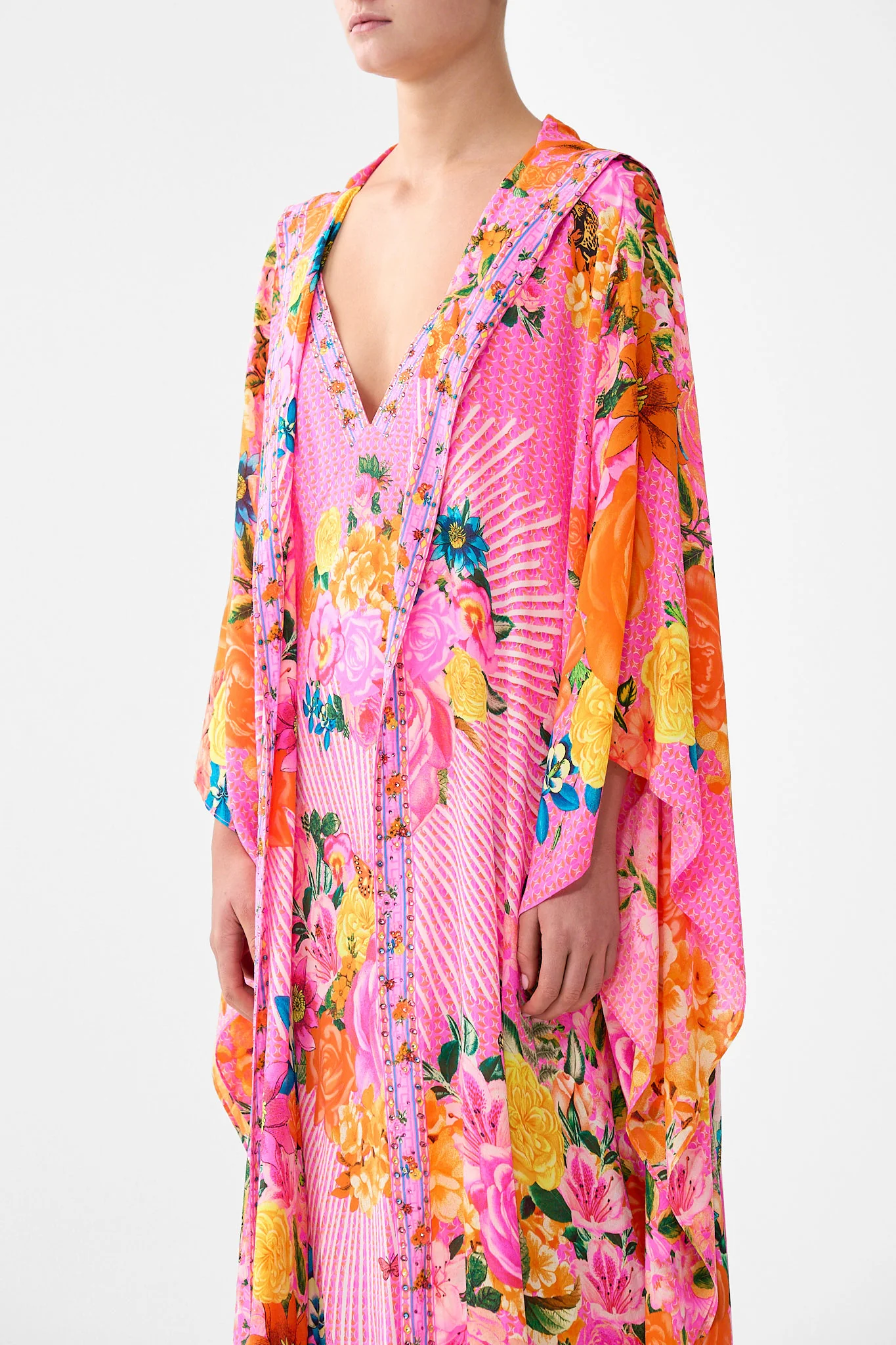 OVERSIZED ROBE ILLUSTRATION NATION - Image 5