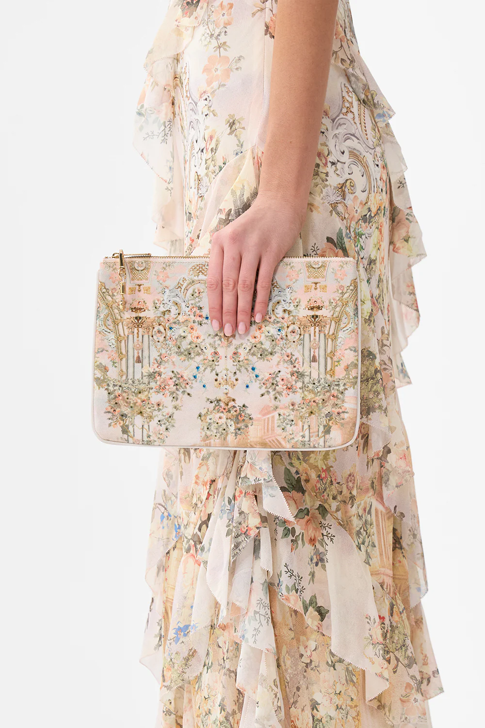 SMALL CANVAS CLUTCH TWILIGHT IN ISTANBUL - Image 5
