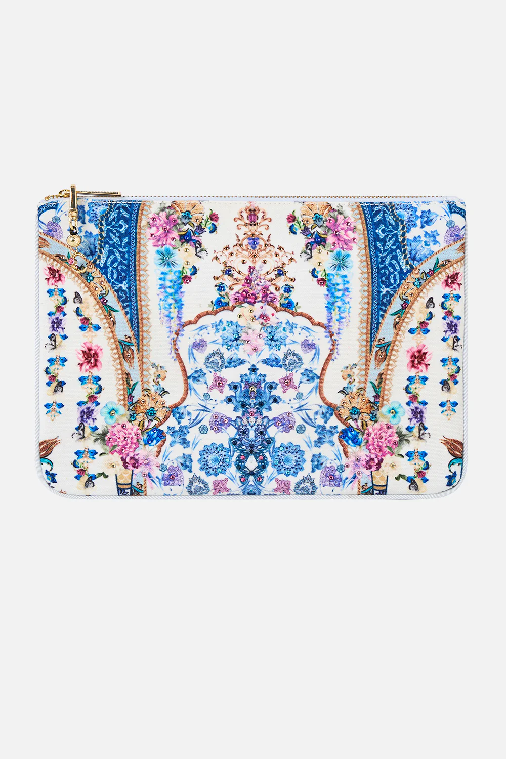 SMALL CANVAS CLUTCH ALL ABOUT THAT LACE