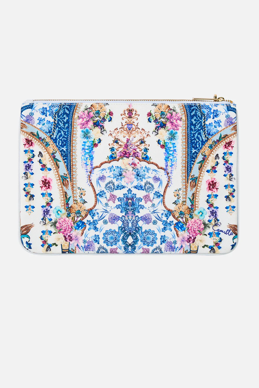SMALL CANVAS CLUTCH ALL ABOUT THAT LACE - Image 2