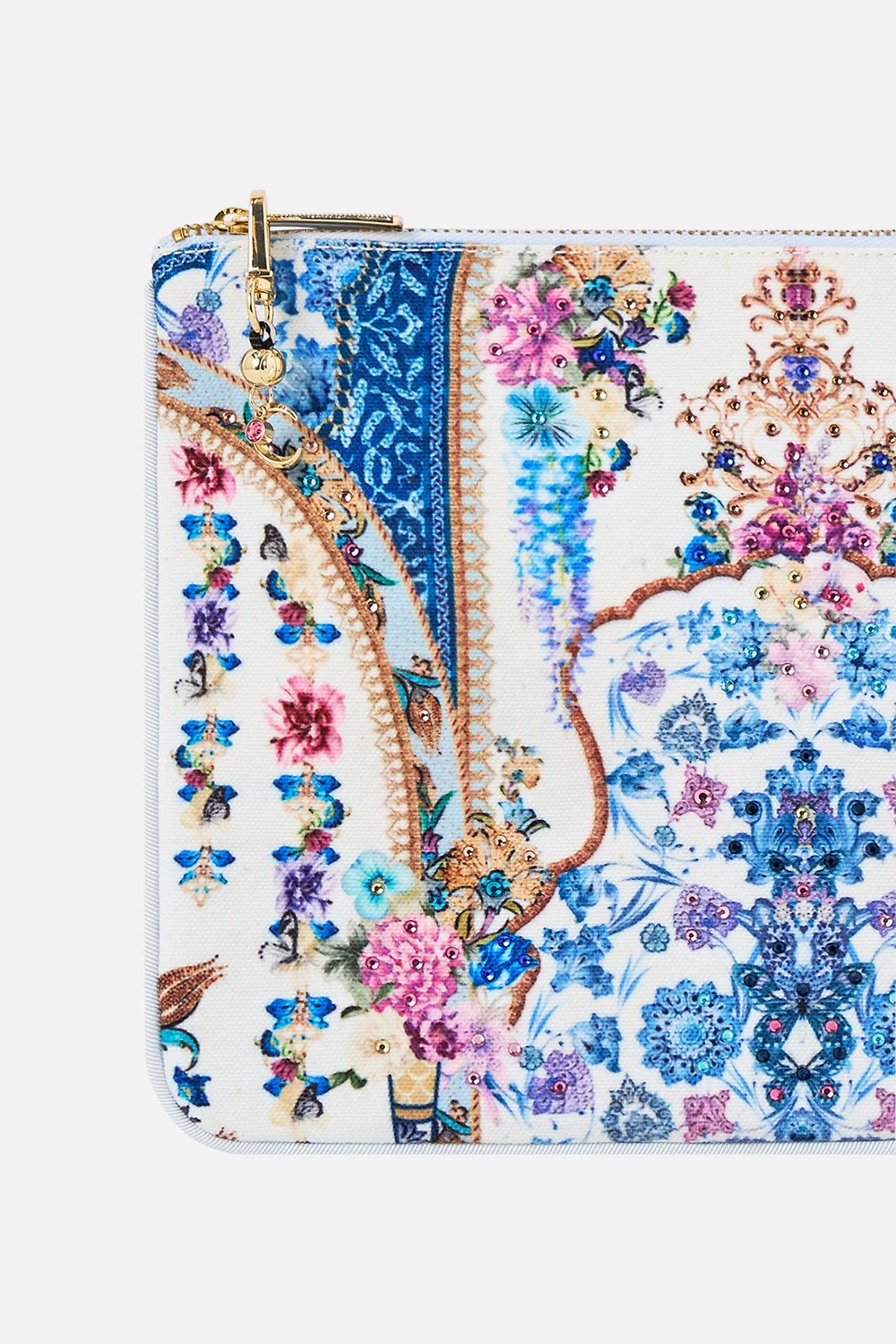 SMALL CANVAS CLUTCH ALL ABOUT THAT LACE - Image 3