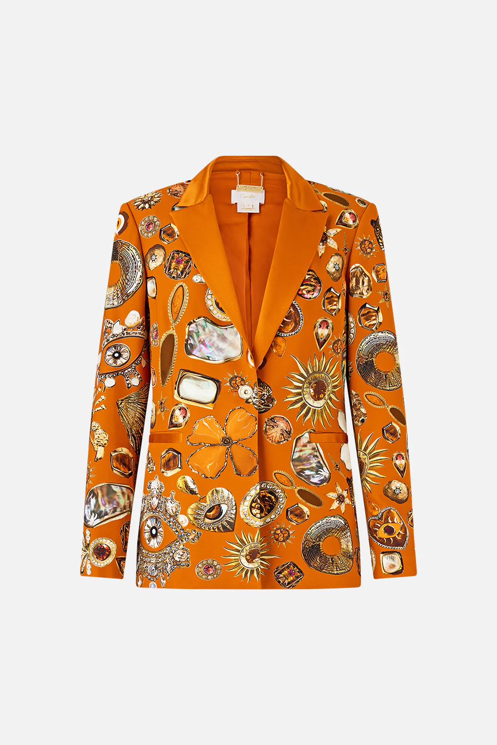 SINGLE BREASTED PEAK COLLAR BLAZER TALISMANS OF TURKIYE - Image 3
