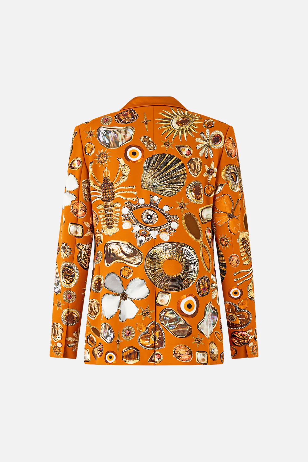SINGLE BREASTED PEAK COLLAR BLAZER TALISMANS OF TURKIYE - Image 7