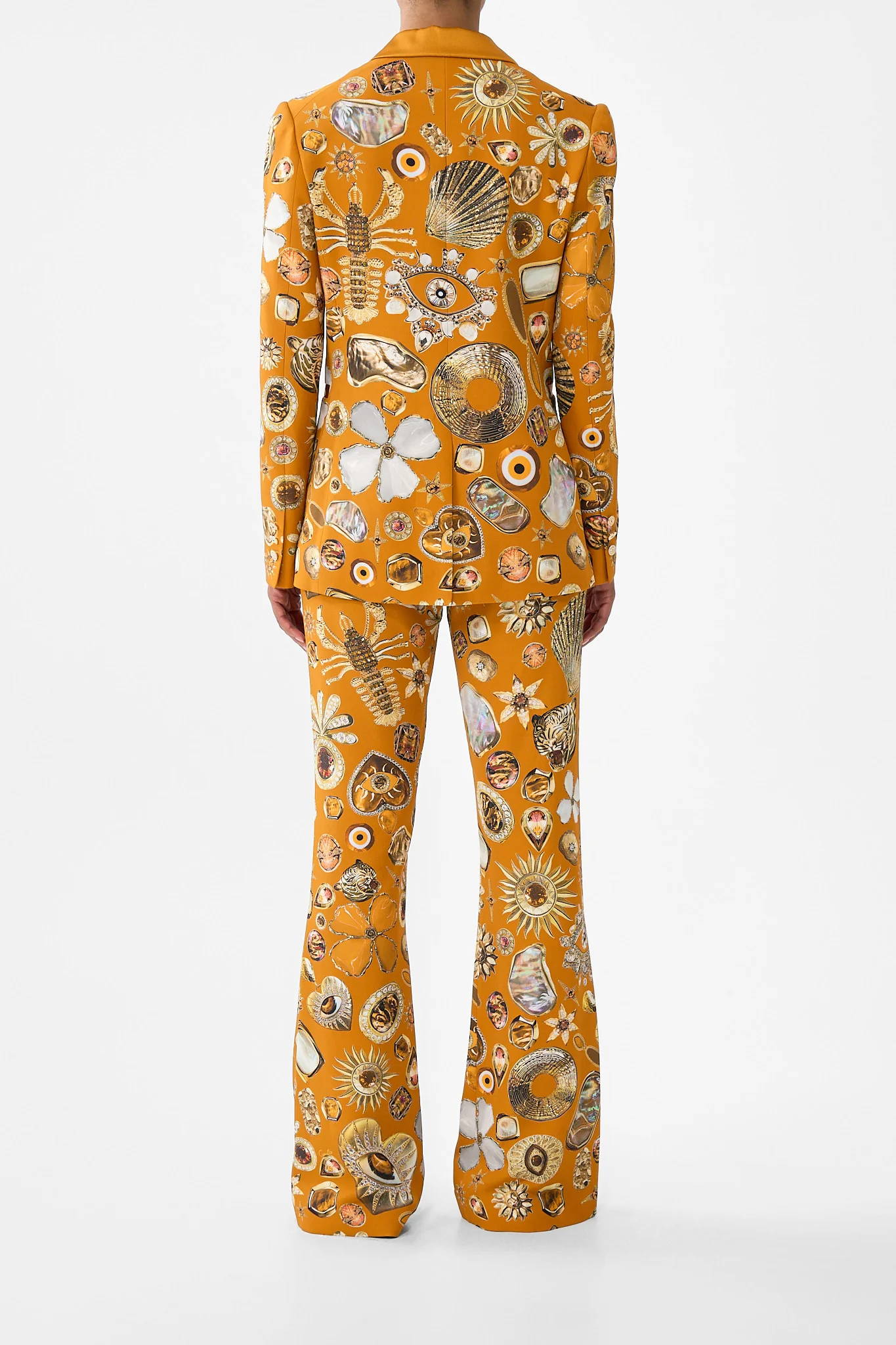 FLARE TROUSER WITH SEAM DETAIL TALISMANS OF TURKIYE - Image 2