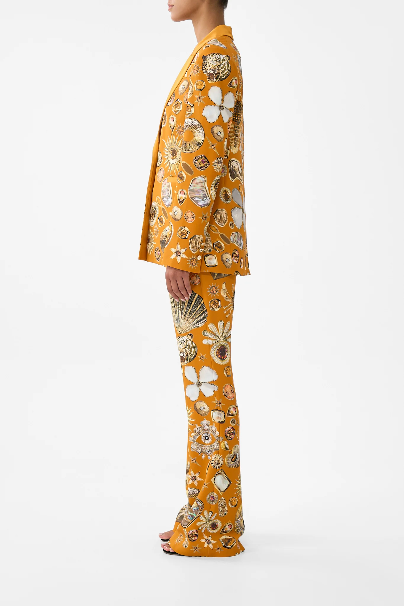 FLARE TROUSER WITH SEAM DETAIL TALISMANS OF TURKIYE - Image 4