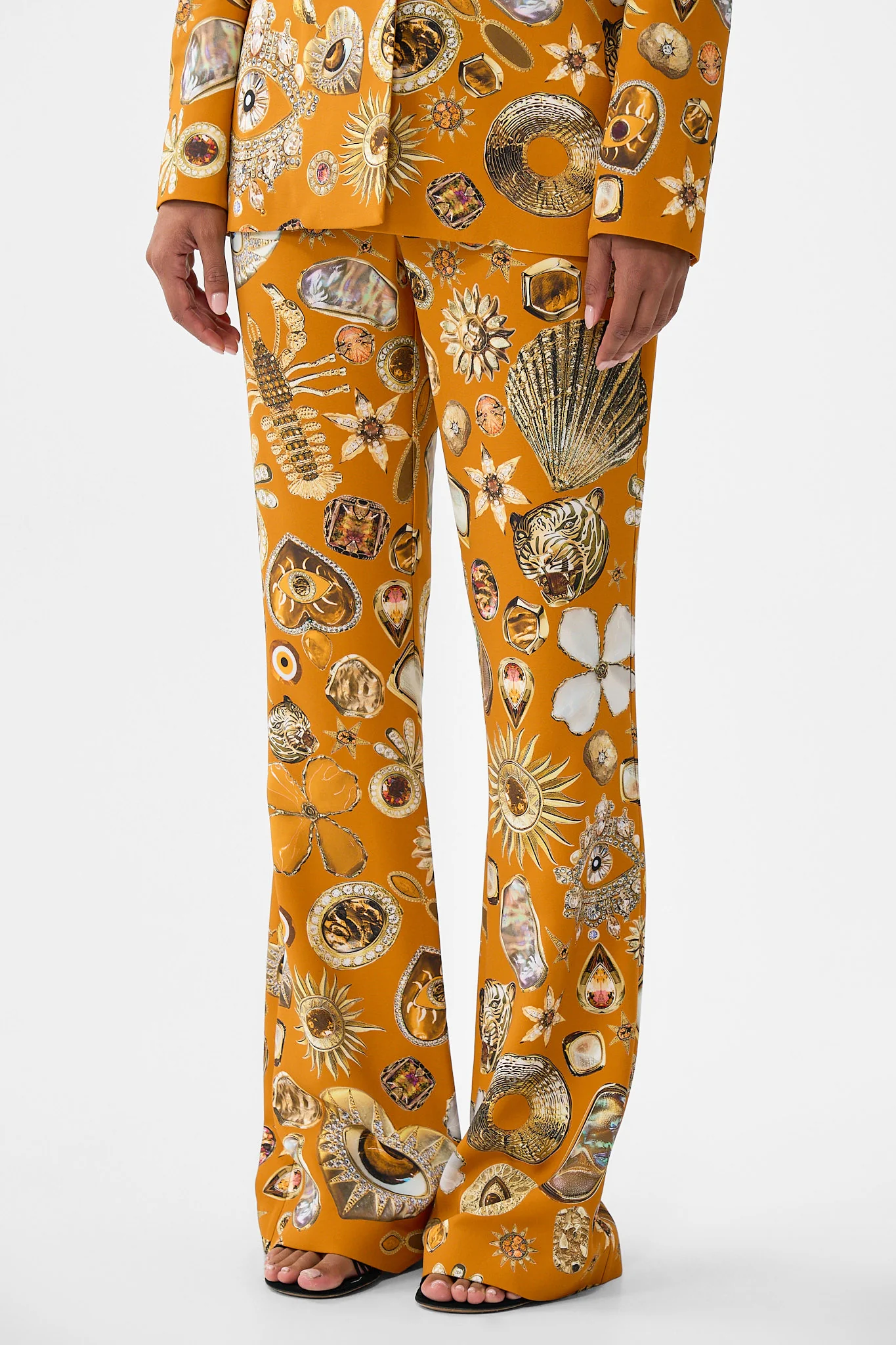 FLARE TROUSER WITH SEAM DETAIL TALISMANS OF TURKIYE - Image 5