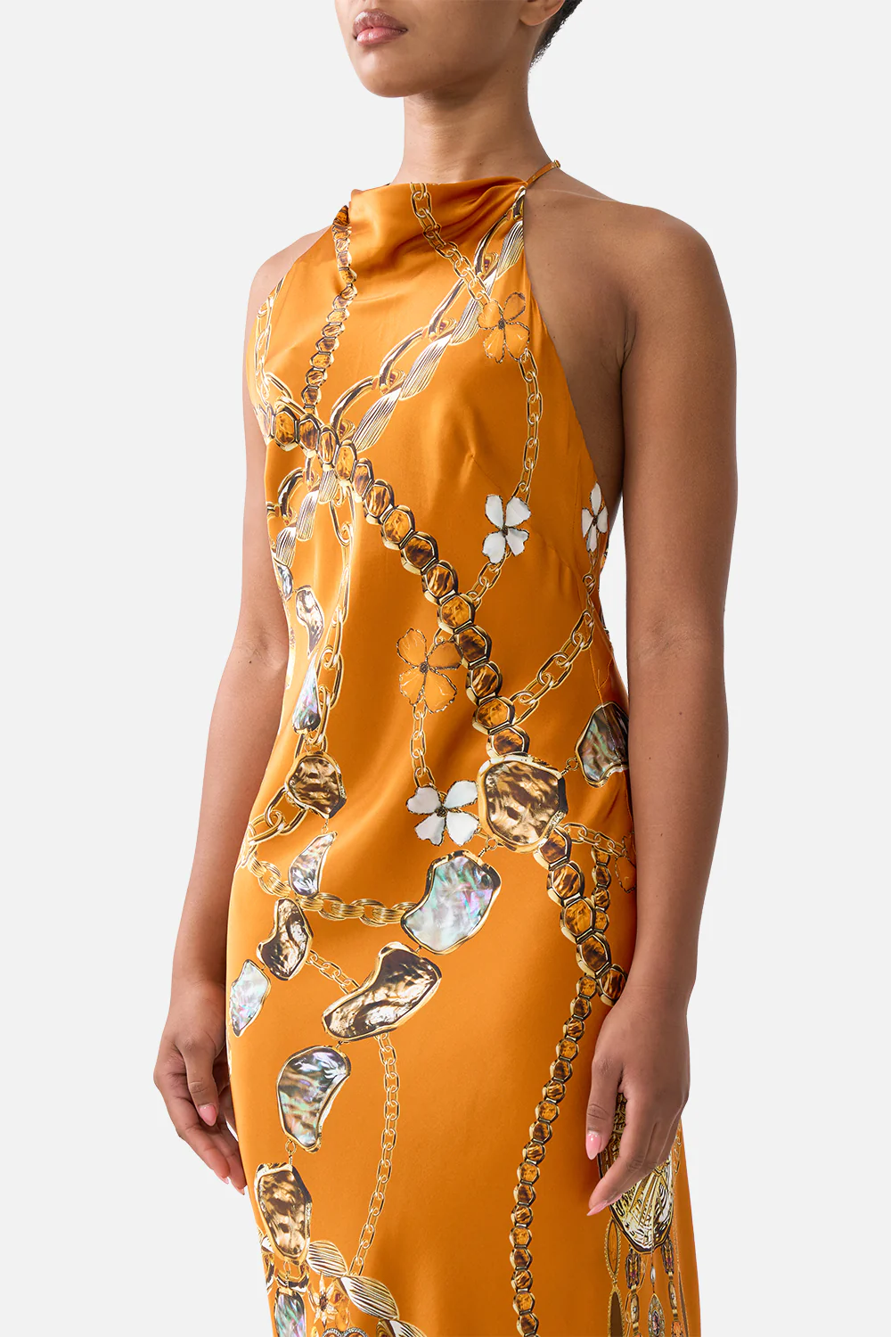 HALTER CHAIN SLIP DRESS TALISMANS OF TURKIYE - Image 5