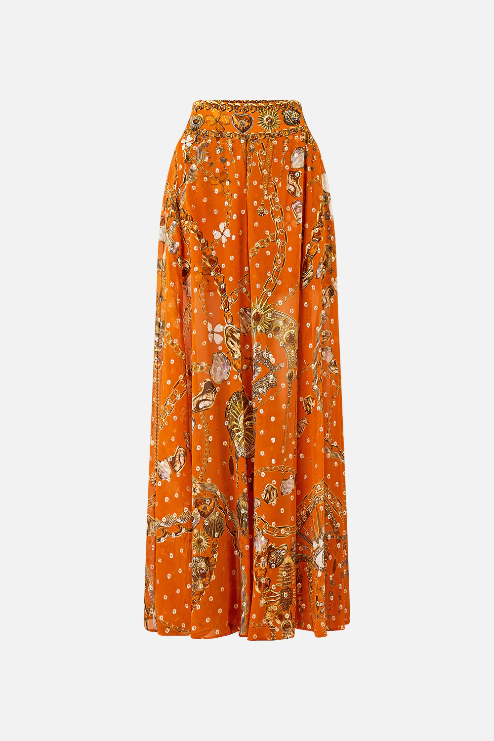 SHEER WIDE LEG PANT TALISMANS OF TURKIYE - Image 3
