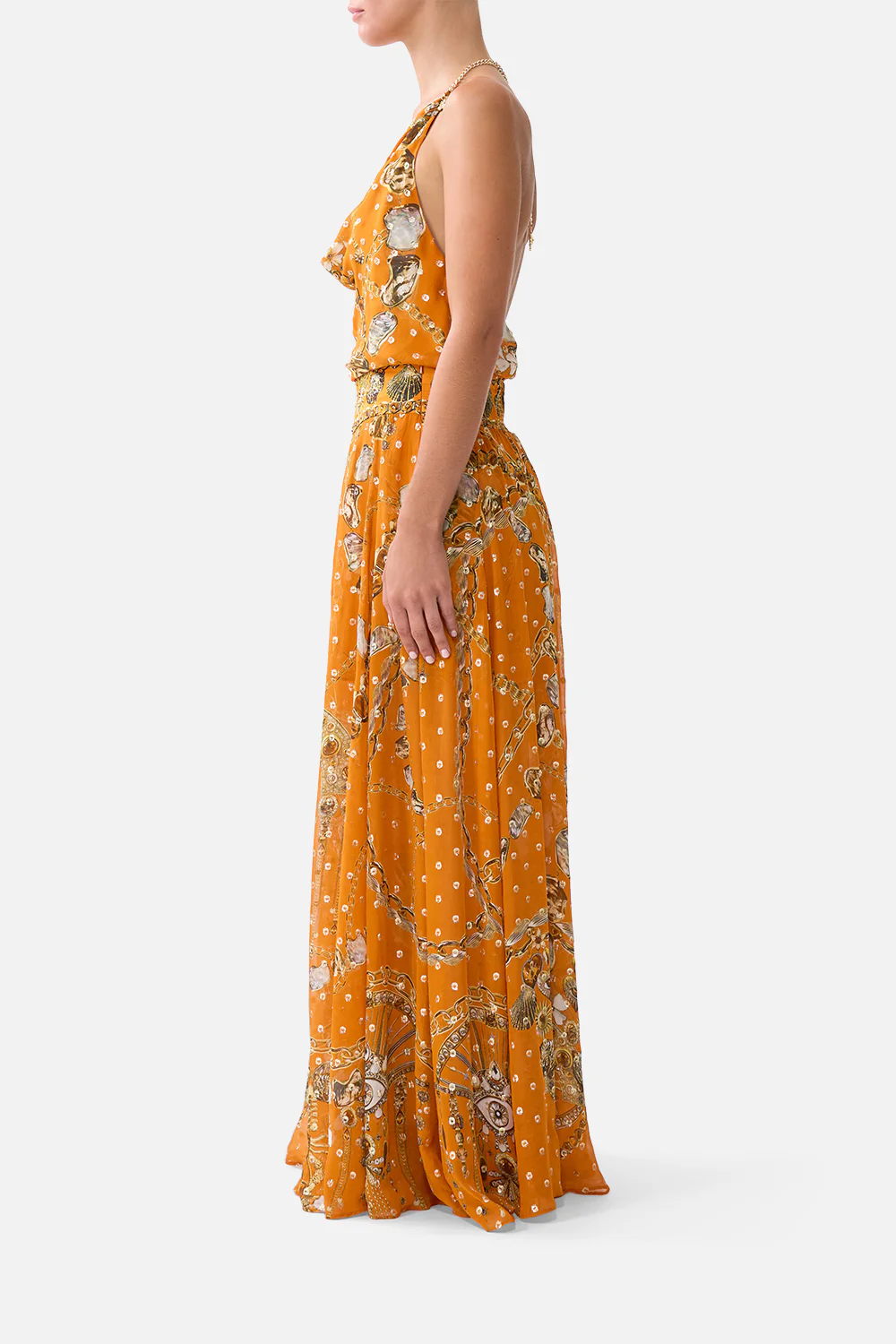 SHEER WIDE LEG PANT TALISMANS OF TURKIYE - Image 4