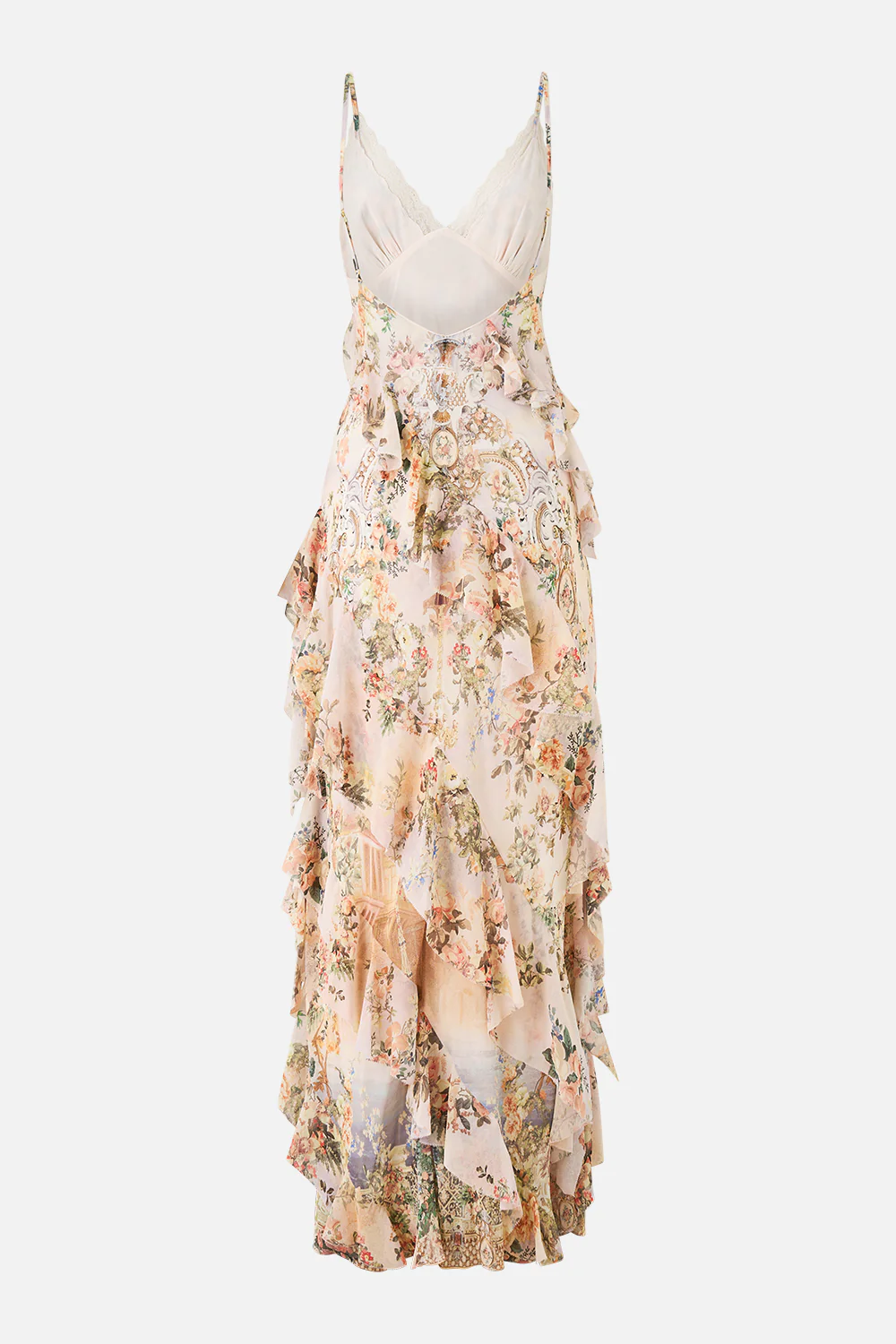 ASYMMETRICAL RUFFLE SLIP DRESS TWILIGHT IN ISTANBUL - Image 7
