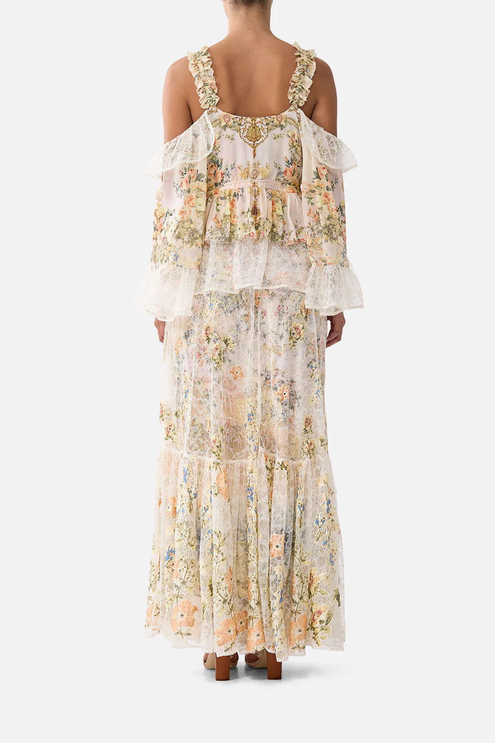 COLD SHOULDER RUFFLE TOP TWILIGHT IN ISTANBUL - Image 2
