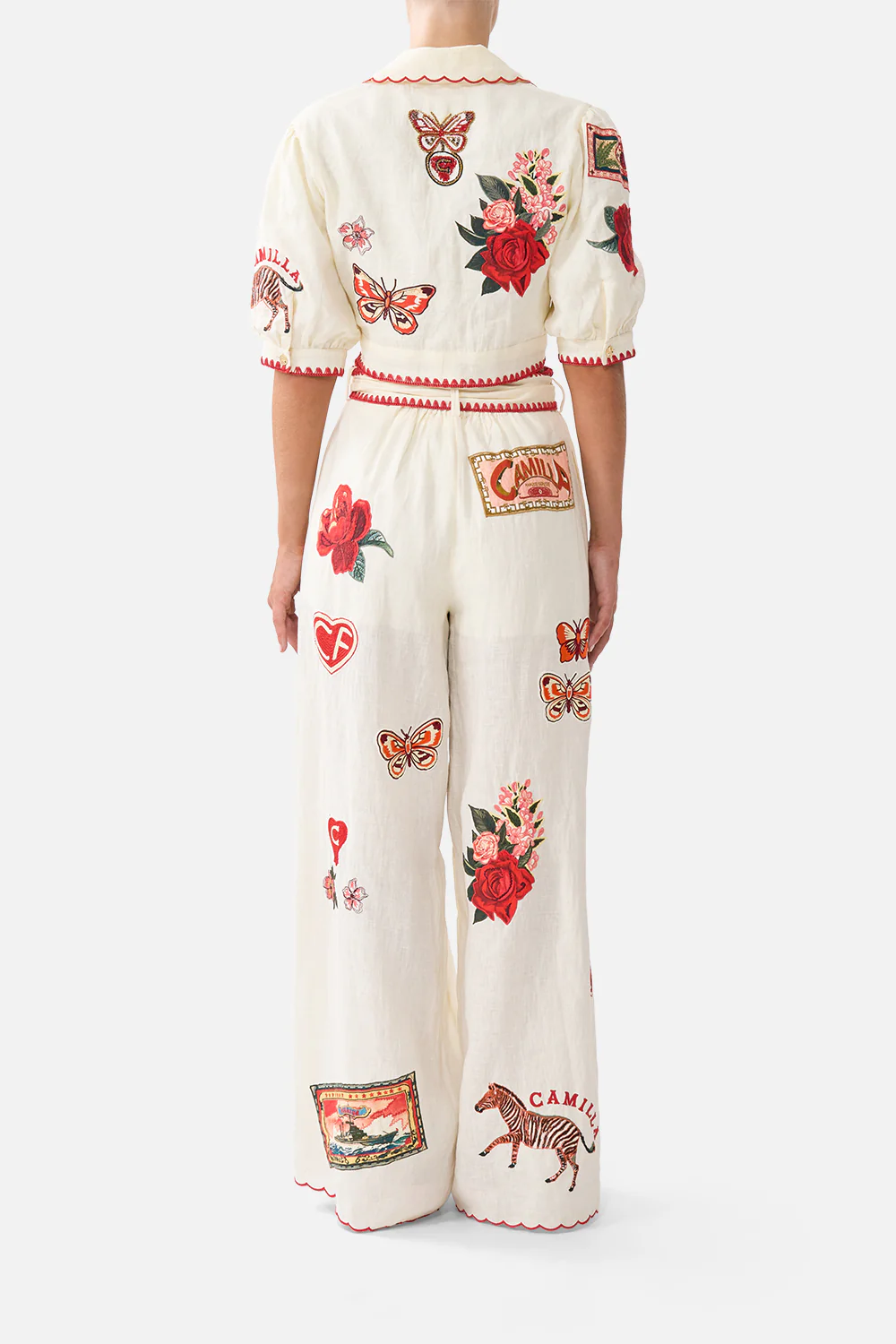 SCARF BELT WIDE LEG PANT HIGH CLASS HOOKAH - Image 2