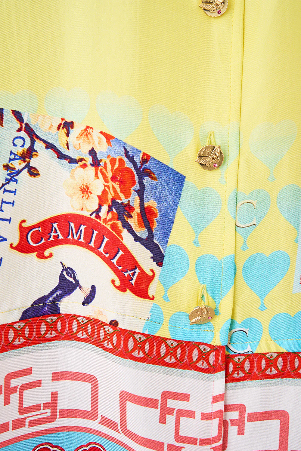OVERSIZED SHIRT WITH POCKET COLLAGE KINGDOM - Image 7