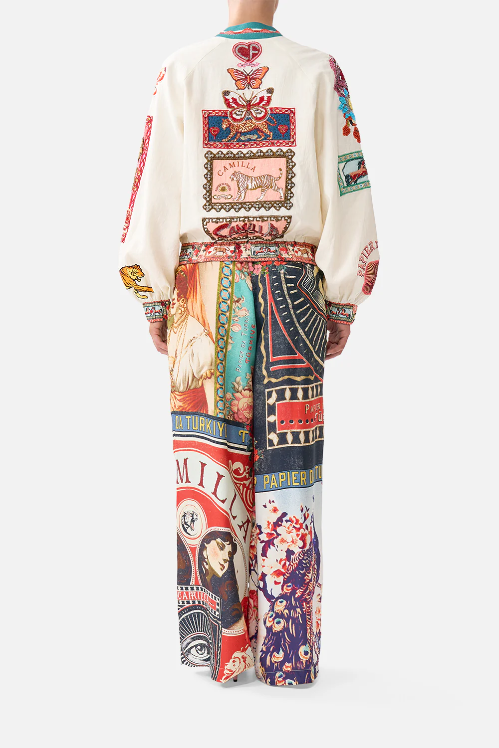 BOMBER JACKET WITH CUFF HIGH CLASS HOOKAH - Image 2