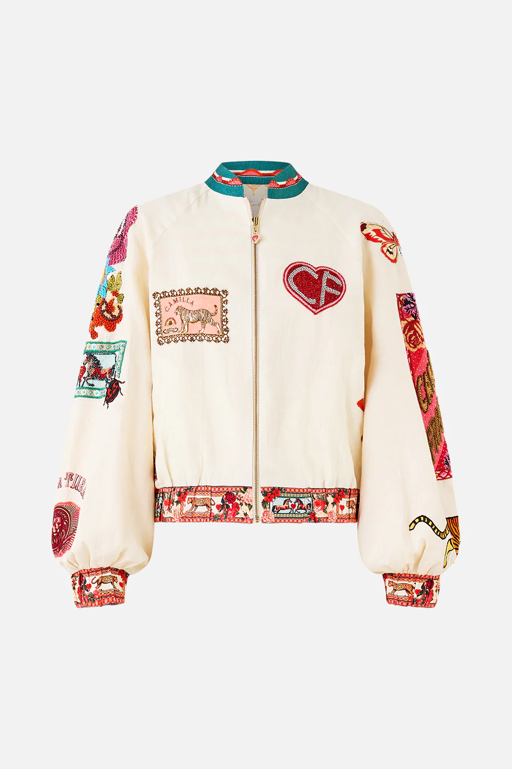 BOMBER JACKET WITH CUFF HIGH CLASS HOOKAH - Image 3