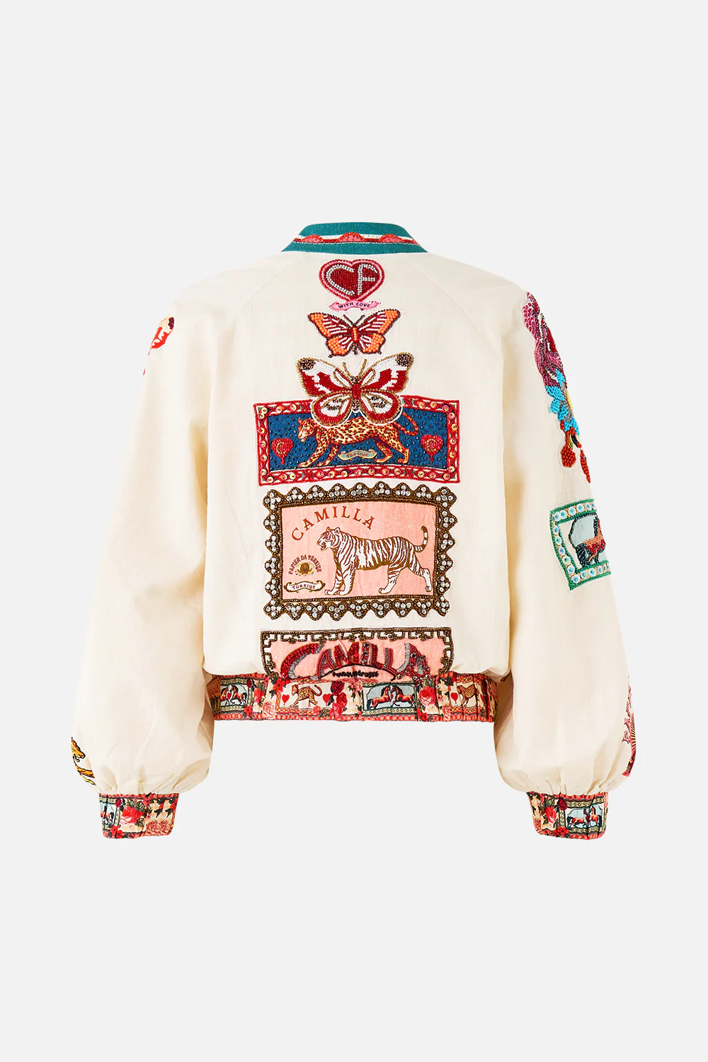 BOMBER JACKET WITH CUFF HIGH CLASS HOOKAH - Image 6