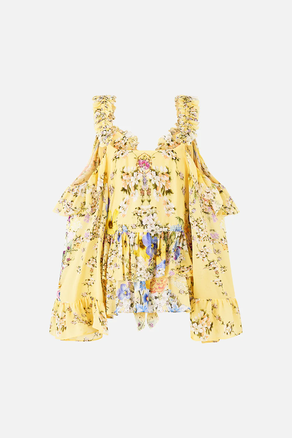 COLD SHOULDER RUFFLE TOP DARLING BUDS - Image 7
