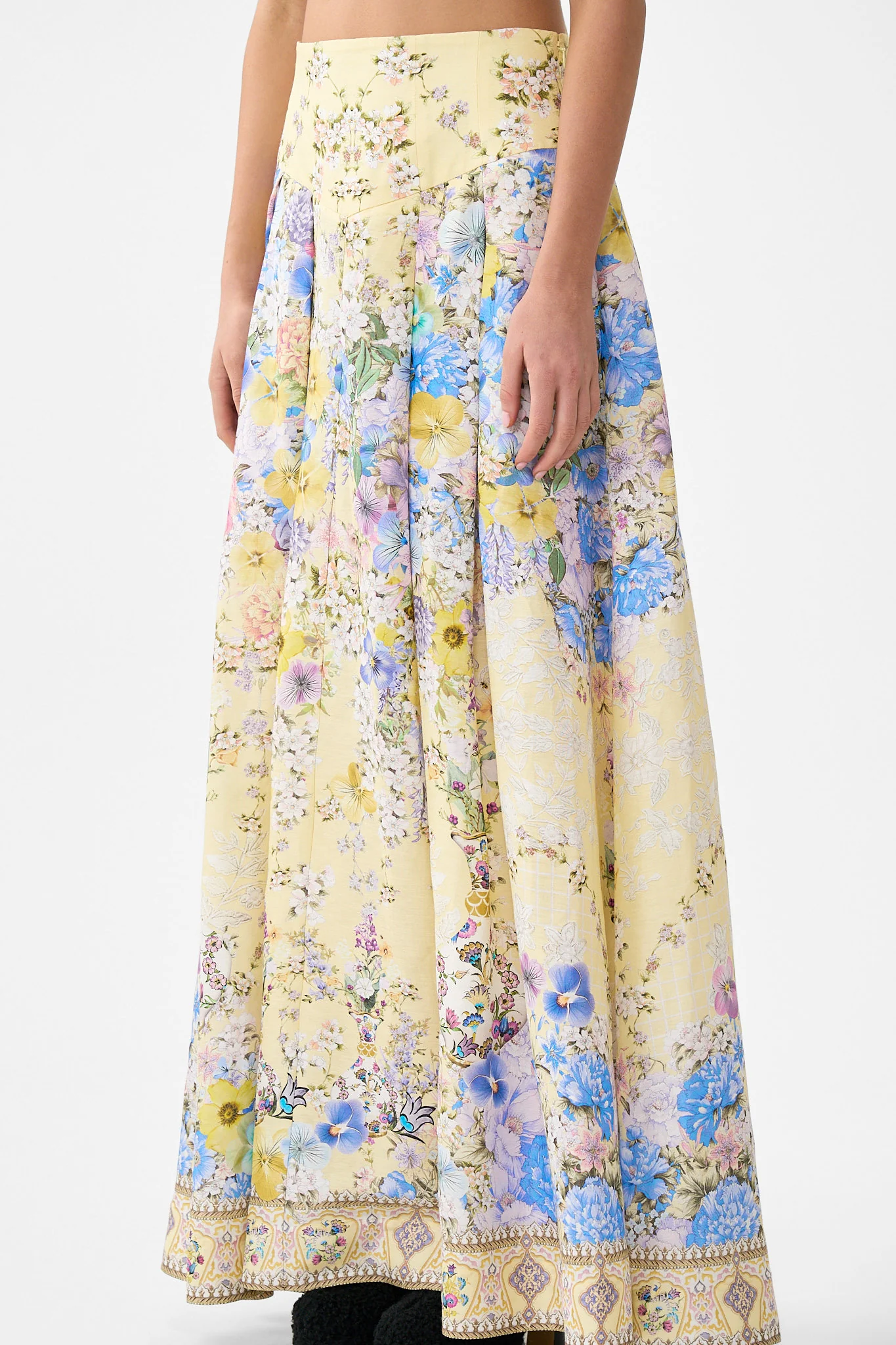 CORSET WAIST MAXI SKIRT DARLING BUDS - Image 6