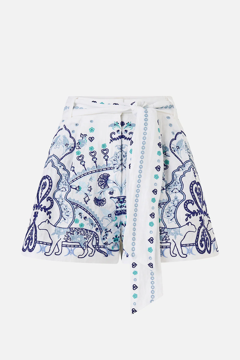 TUCK FRONT SHORT ALL ABOUT THAT LACE - Image 3