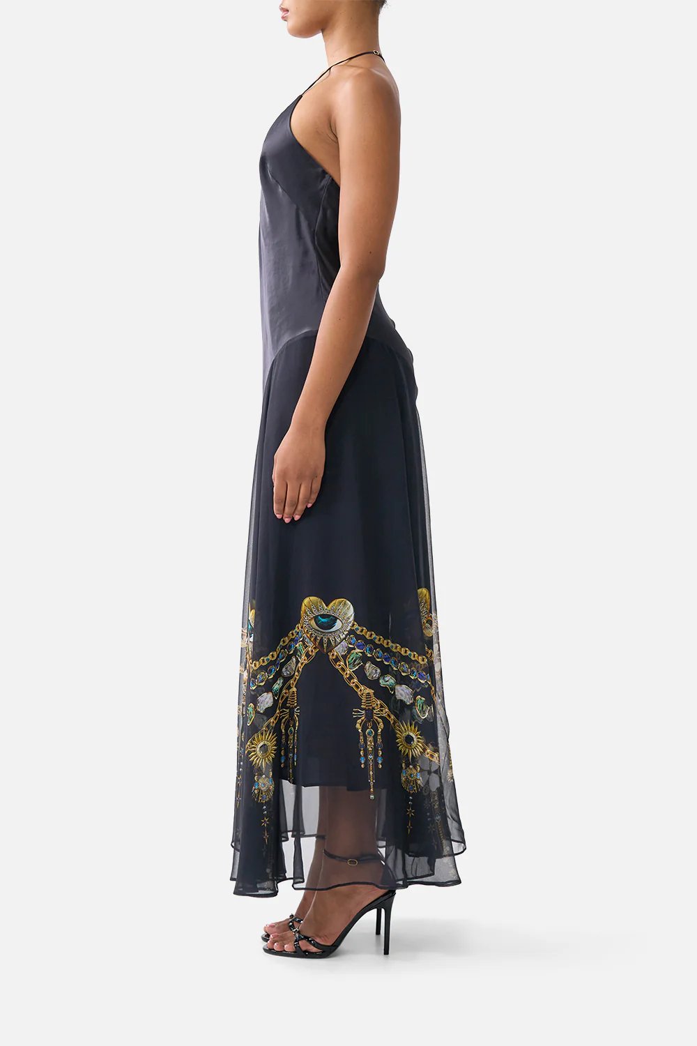 HARDWARE DETAIL SLIP DRESS AMULETS AND ALCHEMY - Image 4