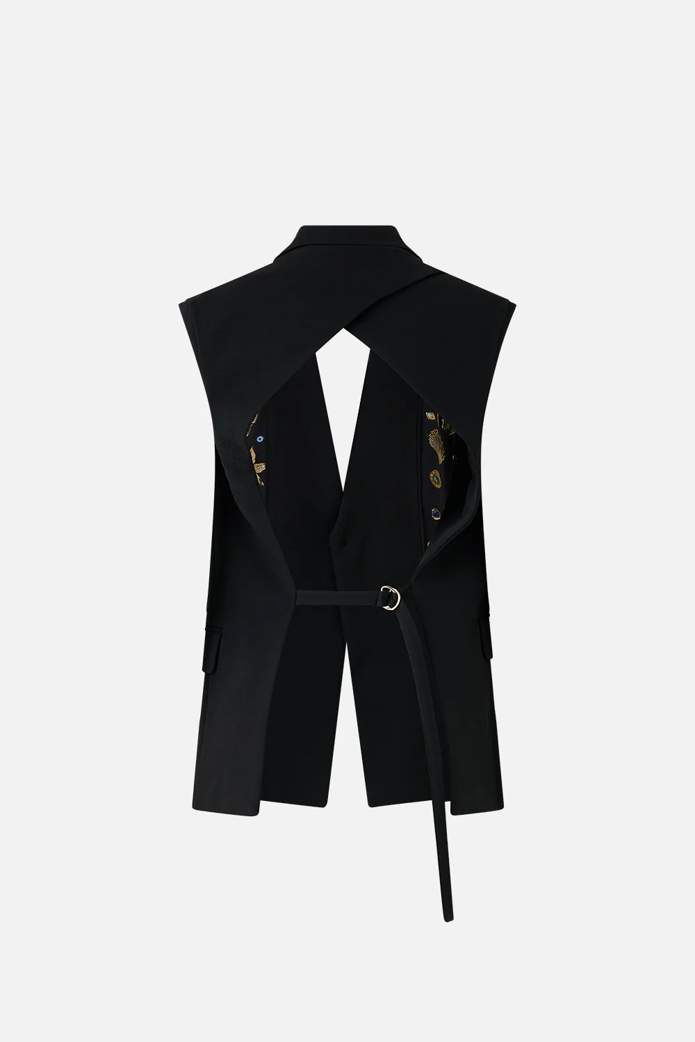 TAILORED SLEEVELESS VEST AMULETS AND ALCHEMY - Image 7