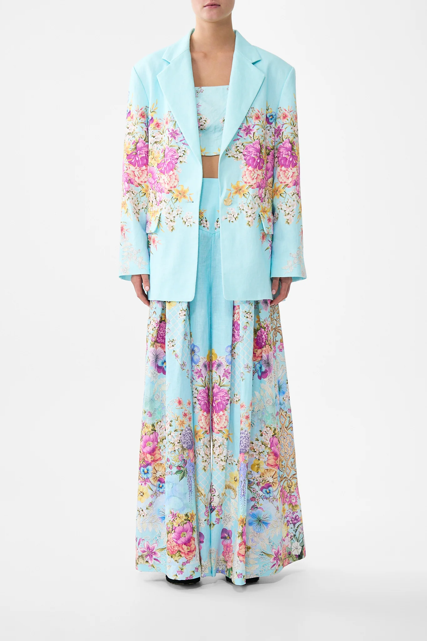 BOYFRIEND JACKET BAZAAR BLOOMS