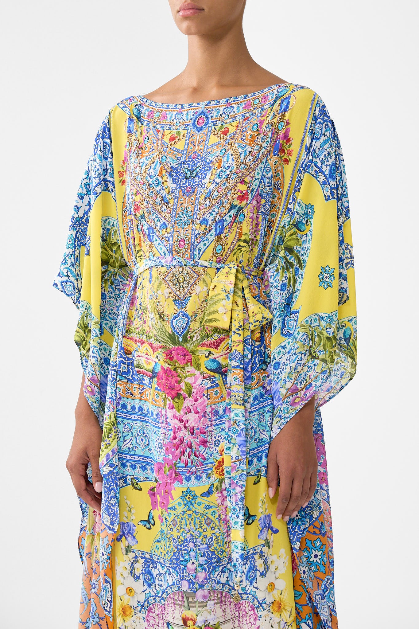 SCARF KAFTAN WITH TIE WAIST SULTANAHMET SUMMER - Image 5