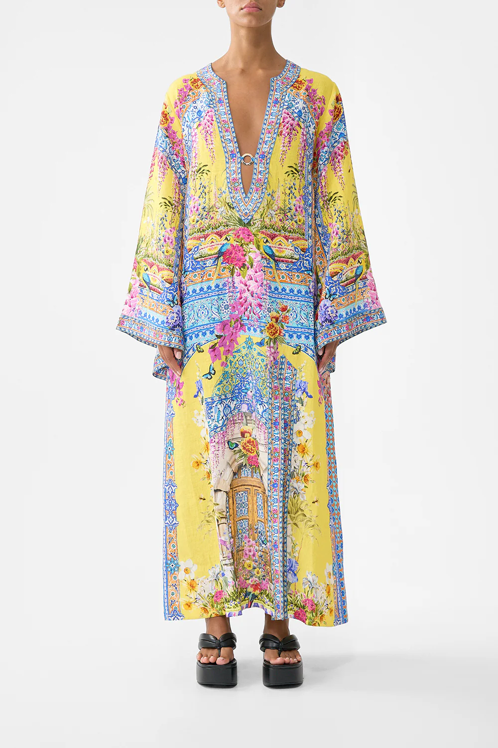 DEEP V-NECK HARDWARE KAFTAN SULTANAHMET SUMMER