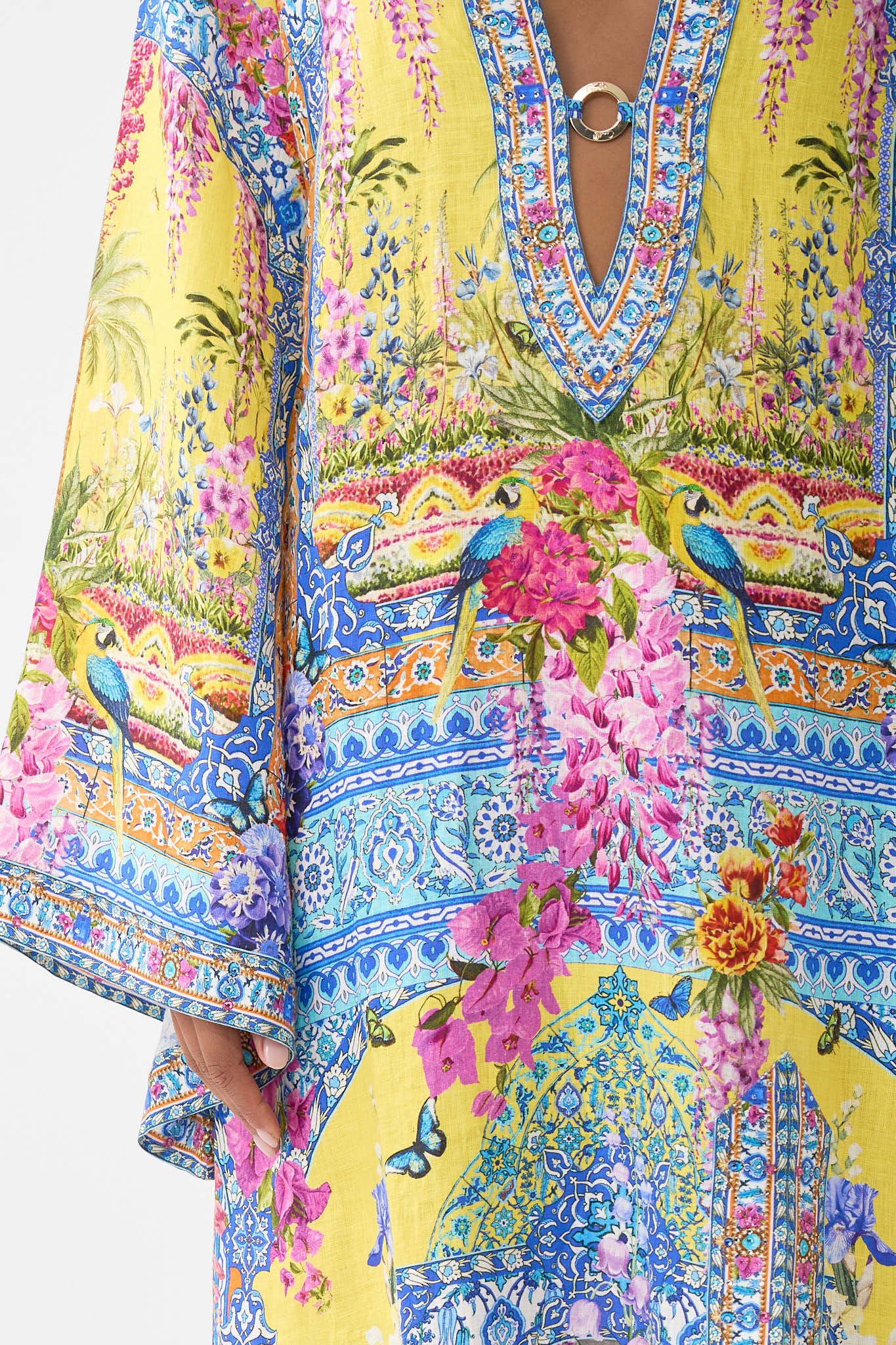 DEEP V-NECK HARDWARE KAFTAN SULTANAHMET SUMMER - Image 6