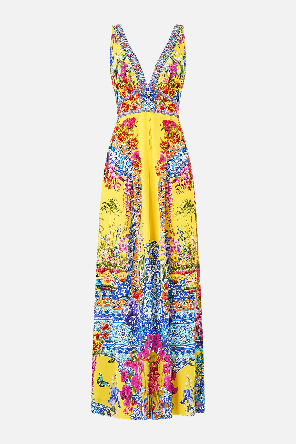 HALTERNECK JUMPSUIT WITH TIE NECK SULTANAHMET SUMMER - Image 3