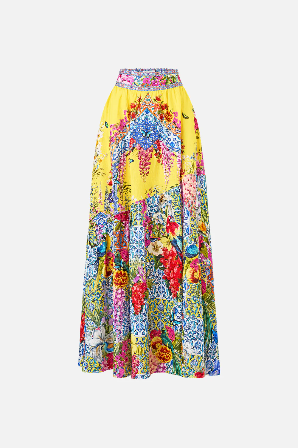 SKIRT WITH SHAPED SEAM SULTANAHMET SUMMER - Image 3