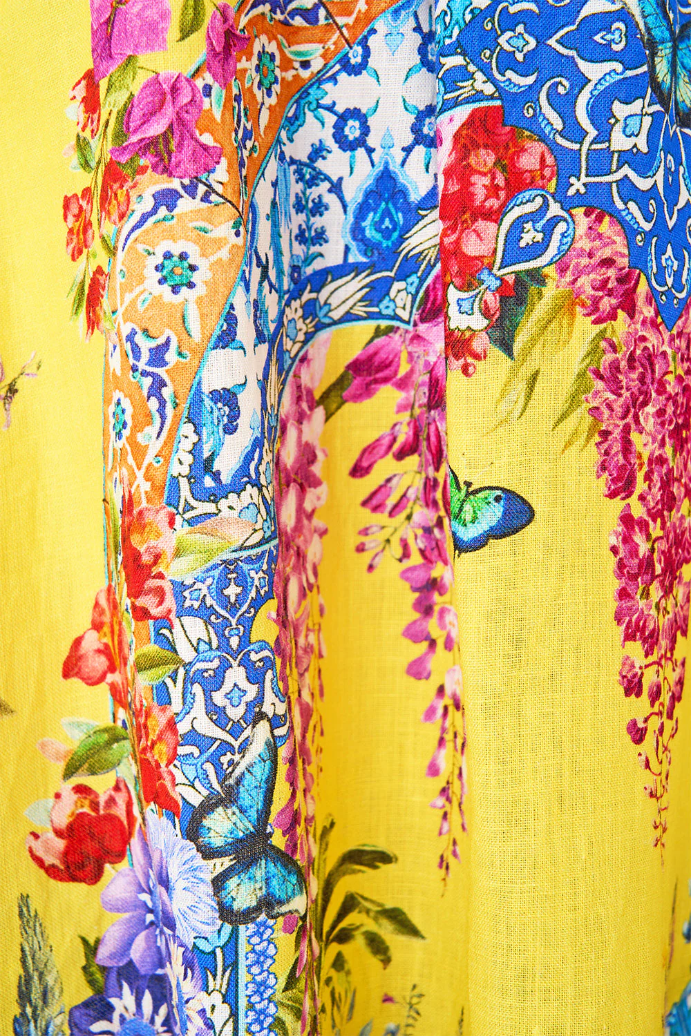 SKIRT WITH SHAPED SEAM SULTANAHMET SUMMER - Image 7