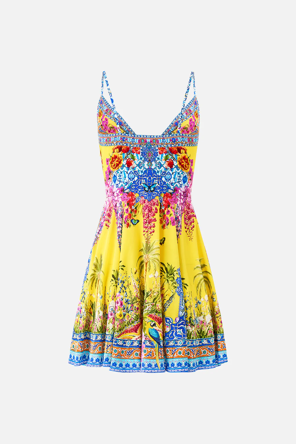 SHORT DRESS WITH TIE FRONT SULTANAHMET SUMMER - Image 6