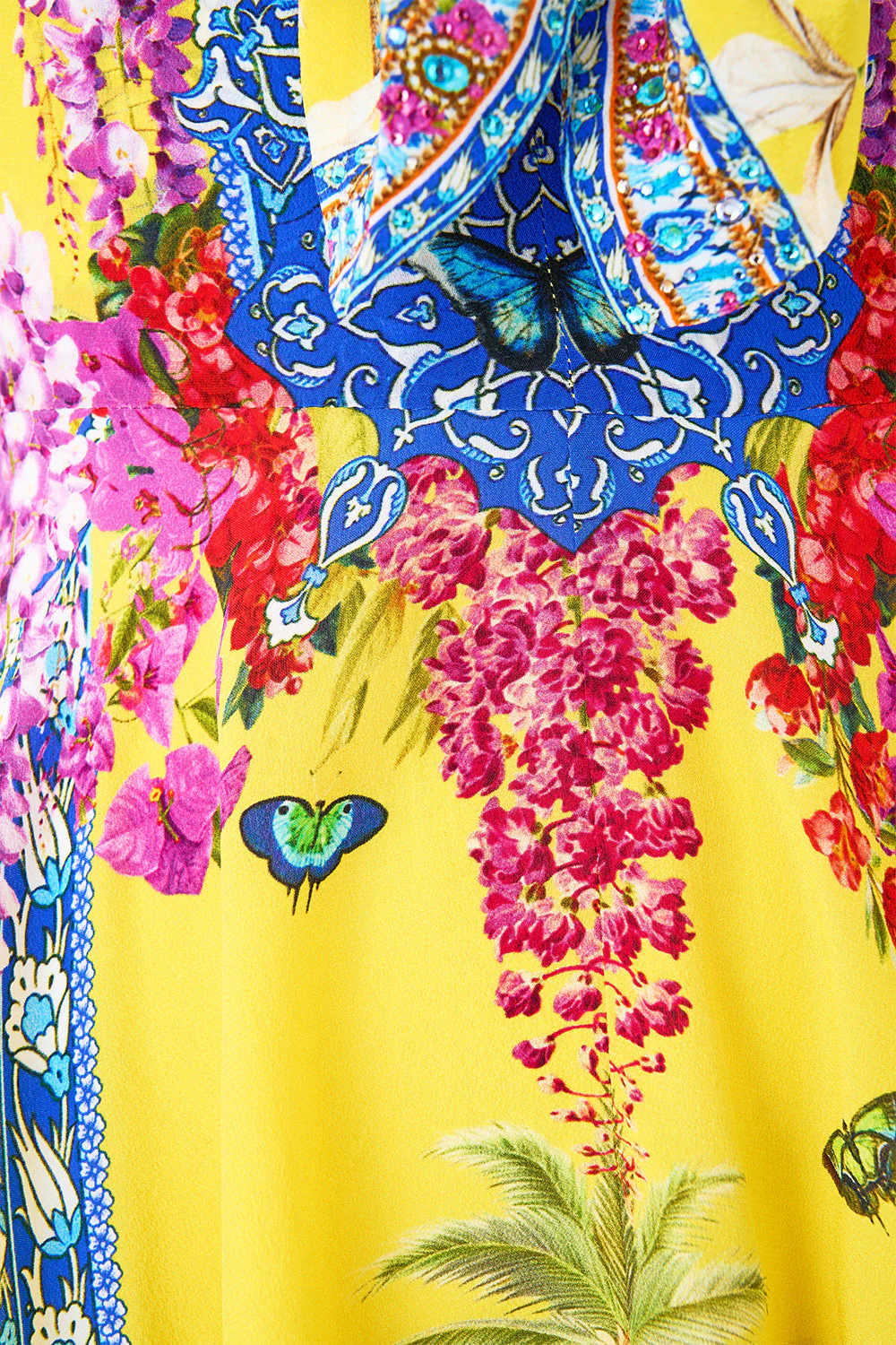 SHORT DRESS WITH TIE FRONT SULTANAHMET SUMMER - Image 7