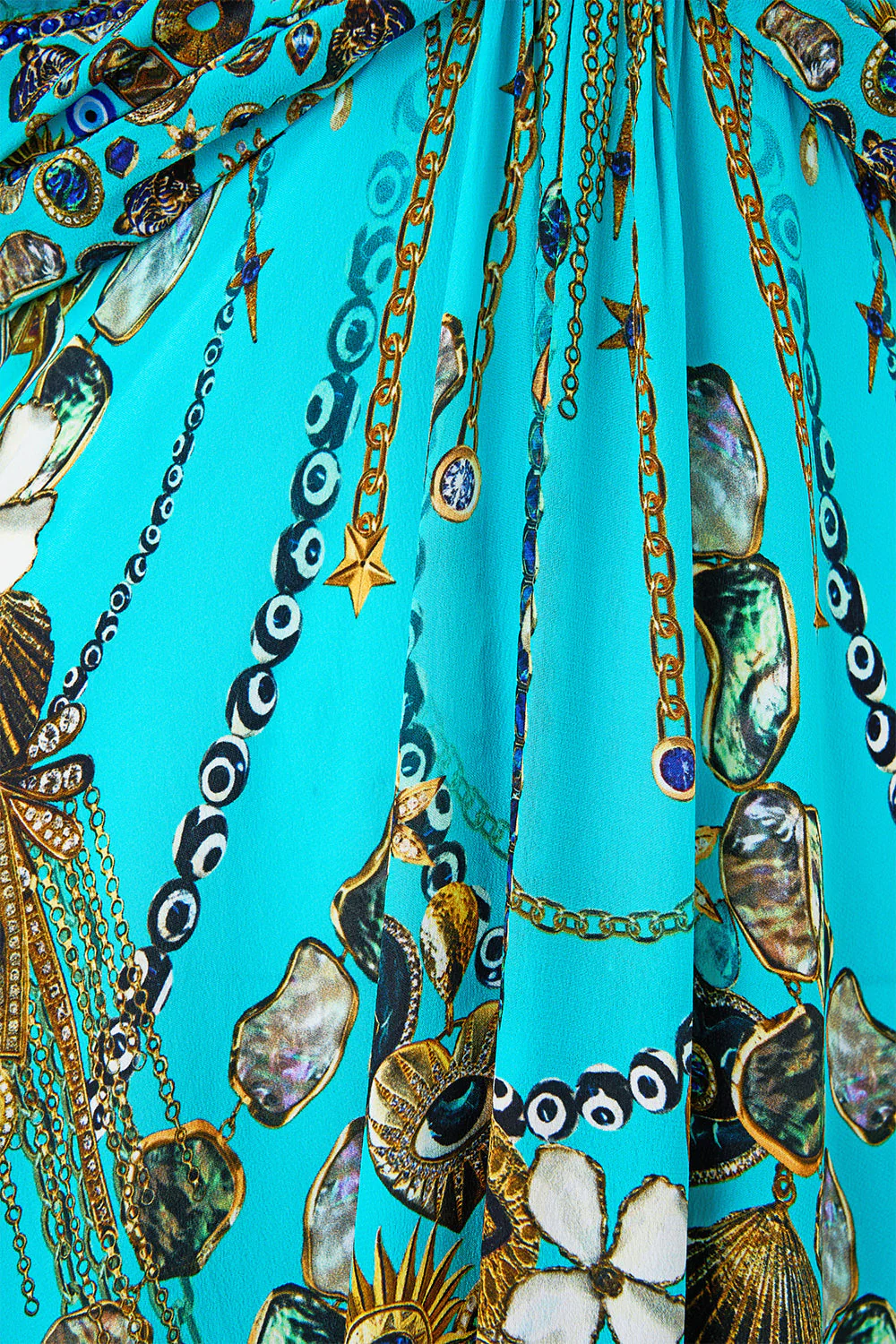 TWIST FRONT WAISTED DRESS TOTEMS AND TREASURES - Image 7
