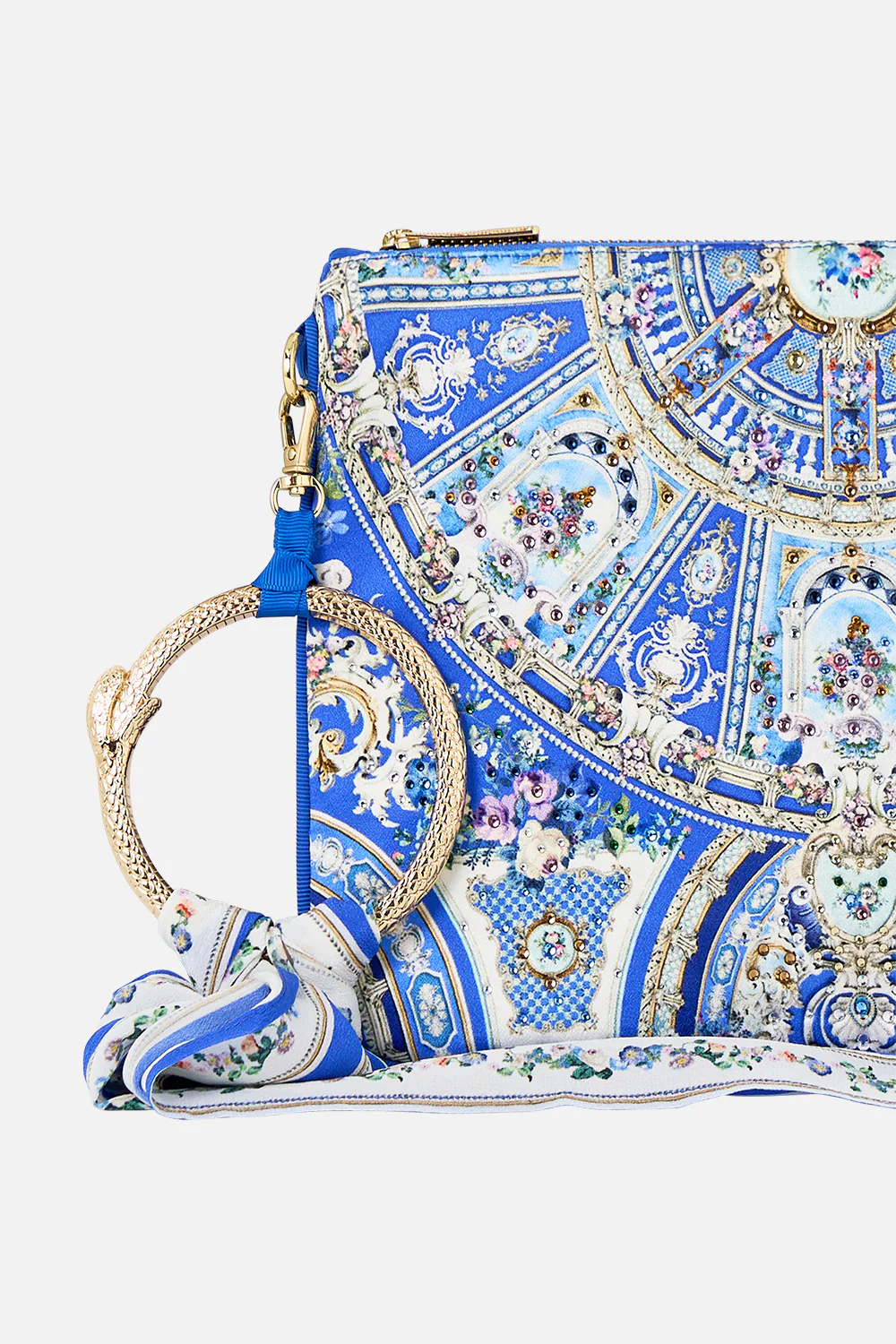 RING SCARF CLUTCH OTTOMAN OPULENCE - Image 3